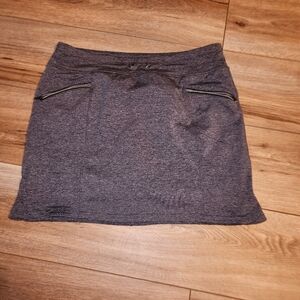 Dark gray skorts size large